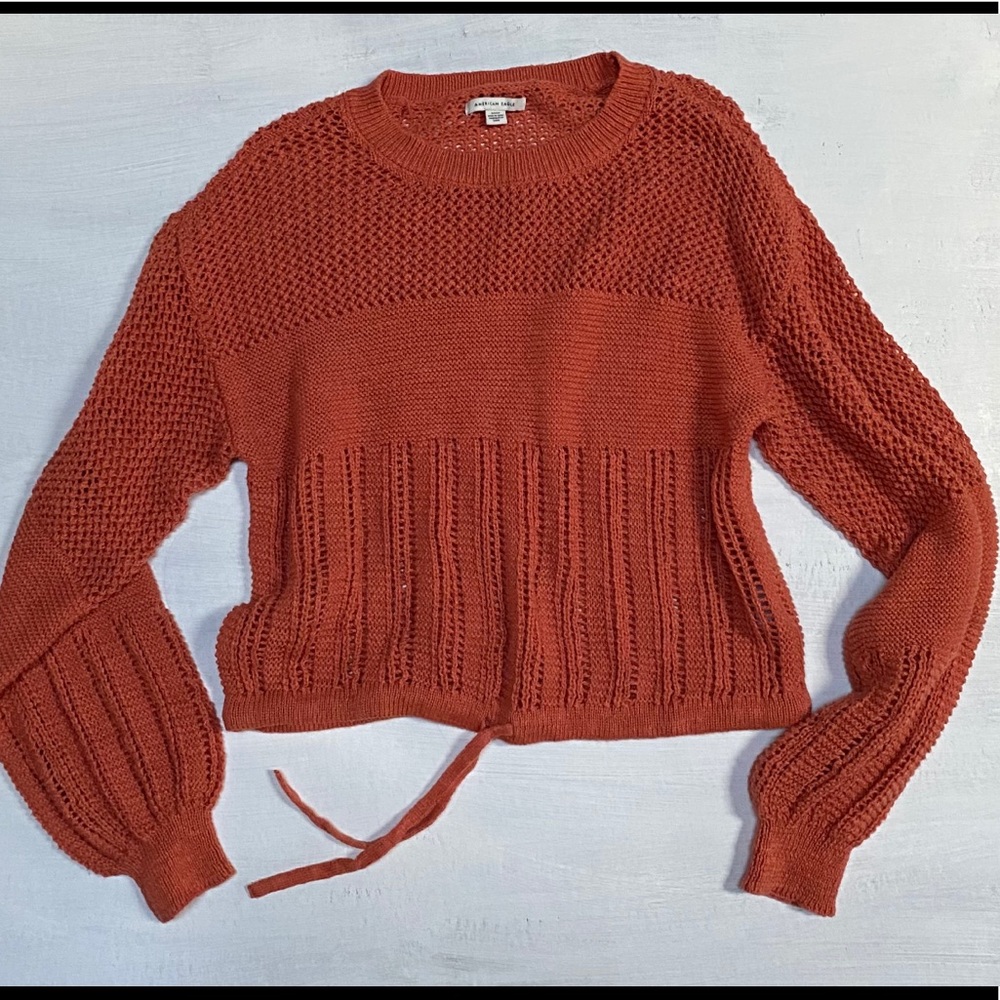 American Eagle knit crop sweater